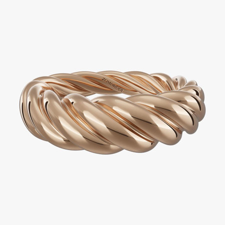18K Gold Fractal Ring Code 9427